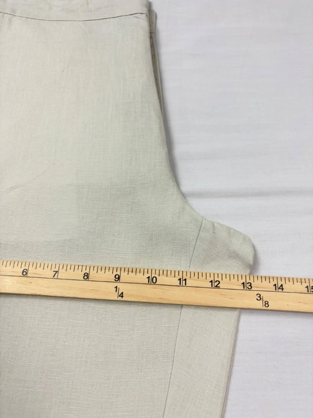 Kenneth Cole New York Vintage Y2K Mens 100% Linen Pants Beige 38x32 Size L